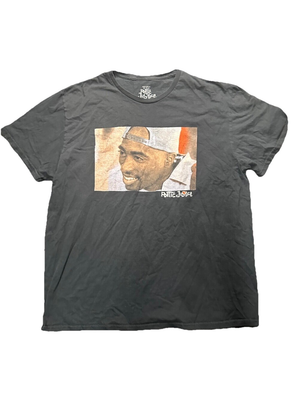 2Pac Poetic Justice T Shirt XL Tupac Shakur Movie Graphic Rap Tee Hip hop